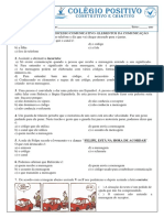 7 Ano Elementos Da Comunicação