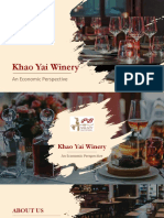 Khao Yai Winery: An Economic Perspective SWOT Analysis