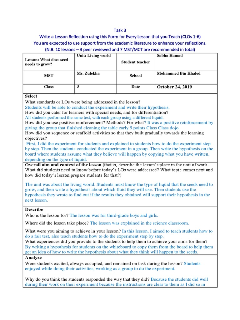 Task 3 | PDF | Experiment | Hypothesis