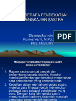 Part 3 - Pendekatan Pengkajian Sastra