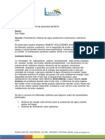 Presentacion Don Dago Sangil Residencial e Iluminacion PDF