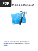 Xcode 11.3 Release Notes