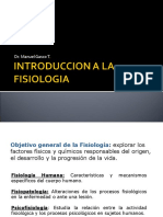Introduccion A La Fisiologia Clase 1