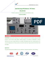 Manual Partial Discharge PD Detector PD