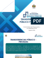 Presentación Transferencias Público Privadas