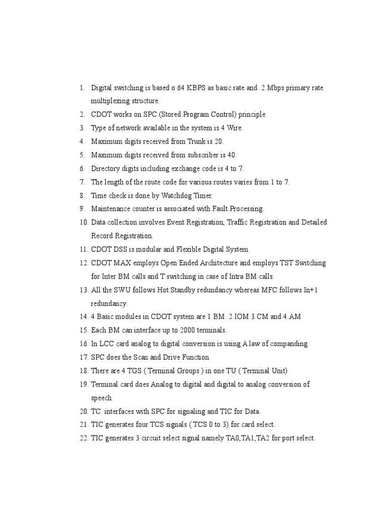 SBM & MBM Imp Notes | PDF | Areas Of Computer Science | Telecommunications