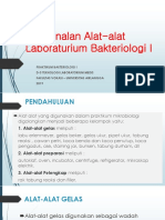 Pengenalan Alat-Alat Laboraturium Bakteriologi I