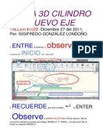 1022 Tutor Autocad 3D Con Cilindros Nuevo Eje