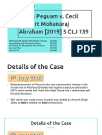 Case Review: Majlis Peguam v. Cecil Wilbert Mohanaraj Abraham