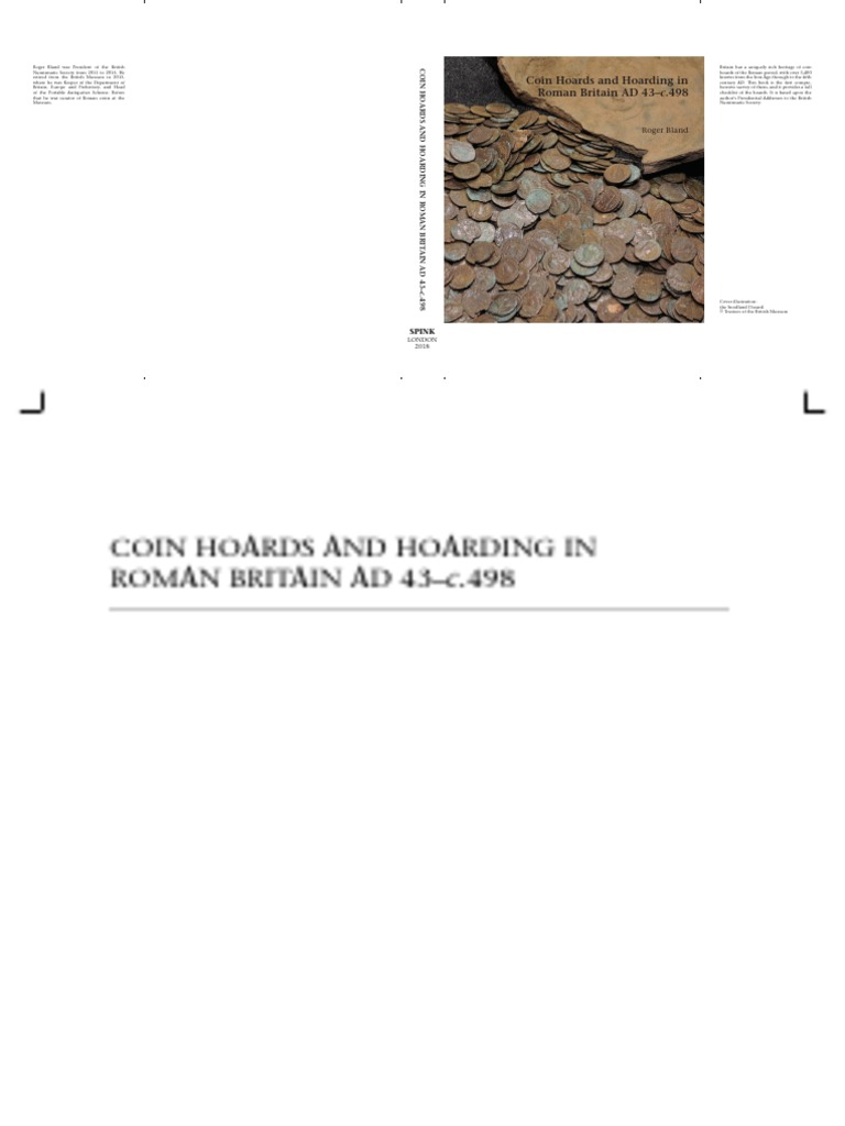 Coin Hoards And Hoarding In Roman Britaine Pdf Roman Britain Coins