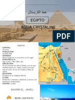 plan de marketing global, agua en egipto 