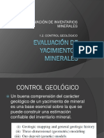 1 - 2 - Control Geológico