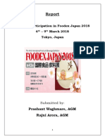 Report Foodex Japan 2018