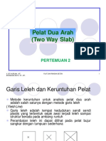 2.plat Rangka Beton Metode Garis Leleh Pola - Metode Kesetimbangan