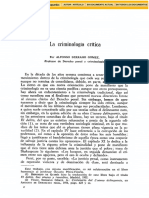 Serrano Gómez, Alfonso. 2013. La Criminología Crítica