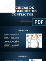 Técnicas de Resolución de Conflictos (5)