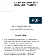 Oral Mucous Membrane