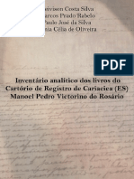 Inventário analítico dos livros do Cartório de Registro de Cariacica-ES Manoel Pedro Victorino do Rosário.pdf