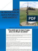 Diplomado Diseño y Gestion de Proyectos de Agua Potable y Saneamiento Modulo I (07.09.19) PDF