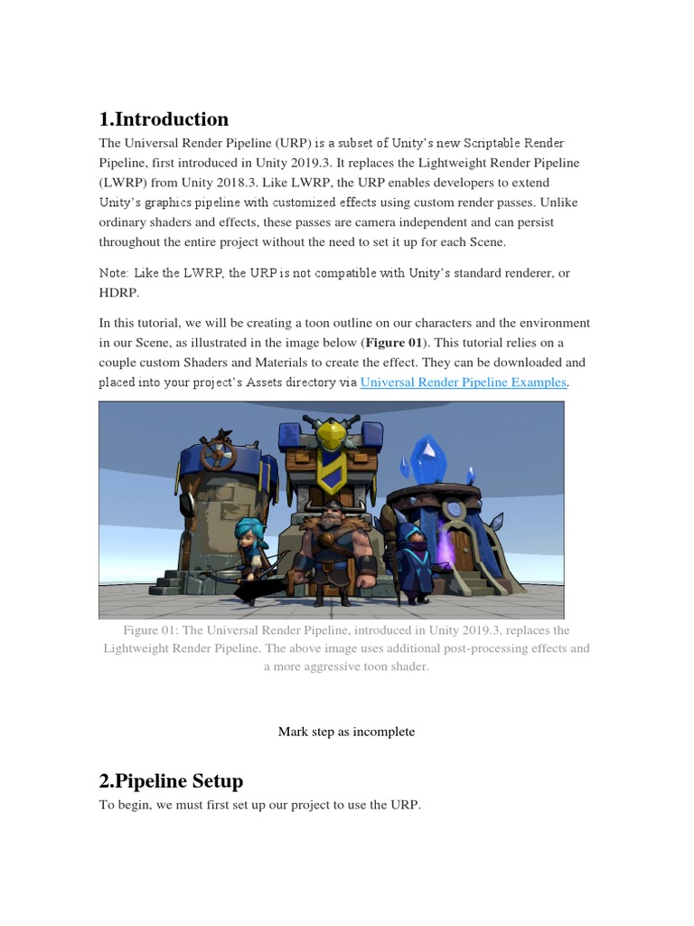 Creating Toon Outlines in Unity URP | PDF | Shader | Rendering ...