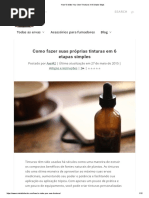 Como FazerTinturas à base de álcool em 6 etapas