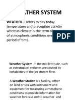 1.2 Weather System
