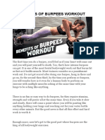 Benefits of Burpees Workout (DMoose Fitness)