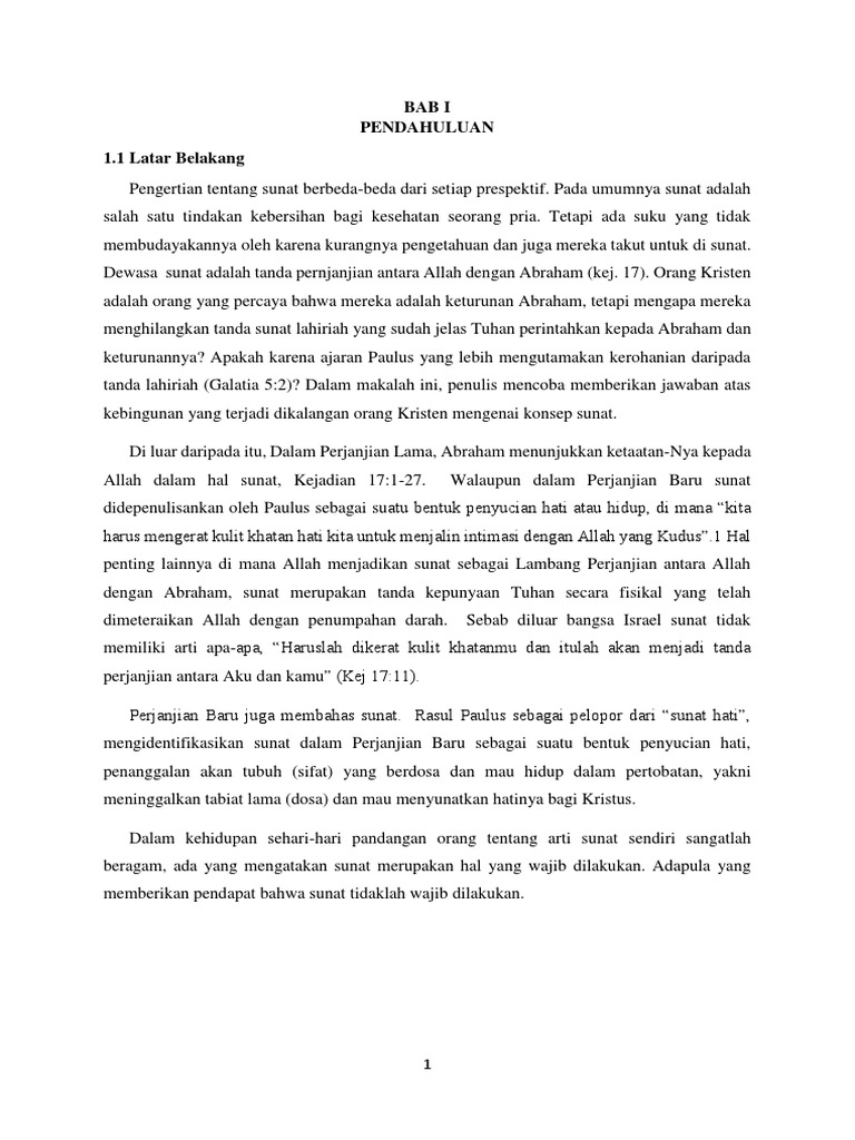 Makalah Agama Sunat Pdf