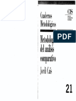 CAIS, Jordi - Método Comparativo en Sociología.1997.pdf