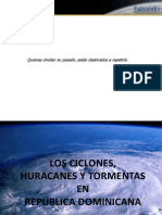 Ciclones, Huracanes y Tormentas Desde El 1615