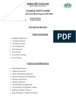 Sample - Paper - STHP 2019 Nov 04 2019 Updated PDF