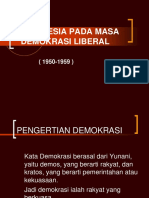 Indonesia Pada Masa Demokrasi Liberal