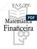 Apostila de Matemática Financeira Sefaz