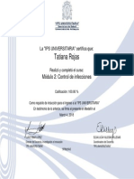 Modulo control de infecciones