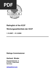 2007 Iccf 2