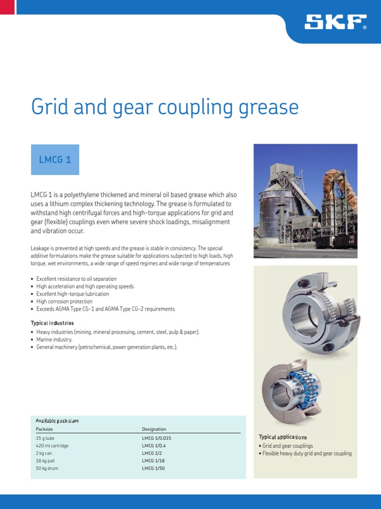 Grid & Coupling Grease PDF Mechanical Engineering Materials