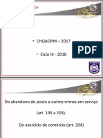 Direito Penal Militar - I