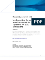 AddressBook Framework Ax2012