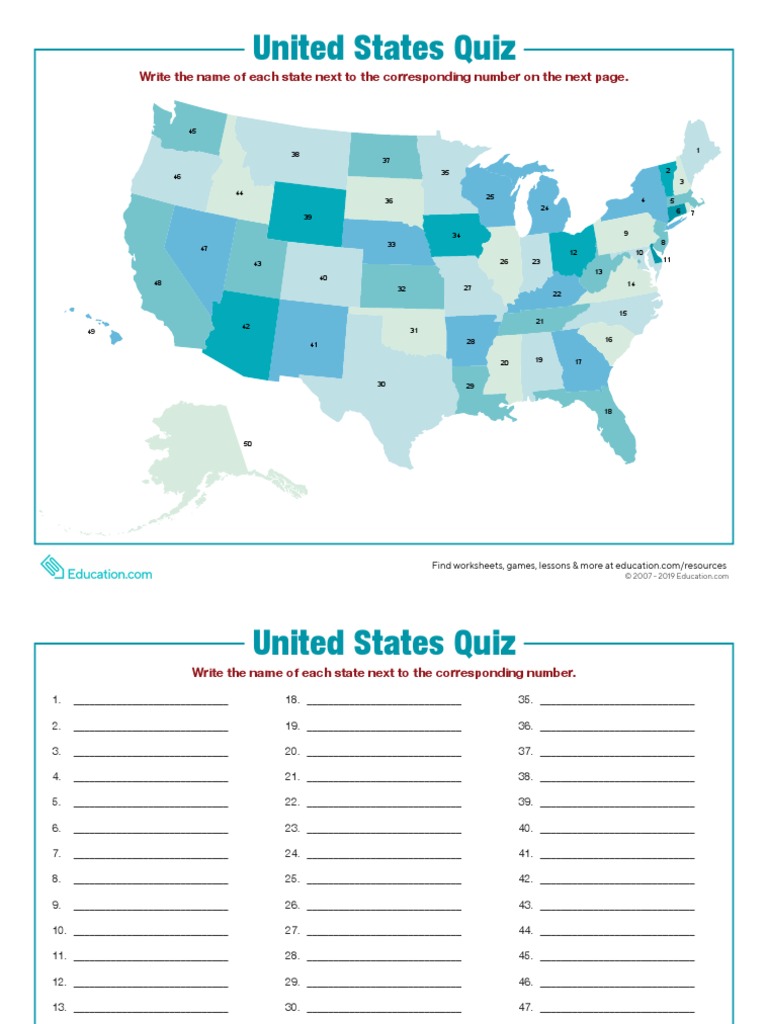 State Quiz Business