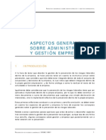 Aspectos Generales de Administracion