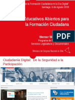 Werner Westermann - Recursos Educativos Abiertos para La Formación Ciudadana