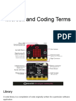 microbit and coding terms