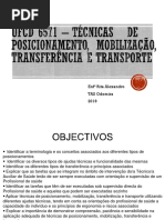 Ufcd 6571 - Técnicas Posicionamento