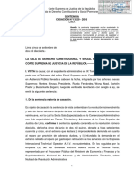 Casación - Agotamiento de Vía Previa en El Procedimiento Contencioso Administrativo