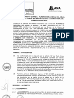 Convenio 252 Ana - Cooperativa de Ahorro y Credito San Cristobal de Huamanga