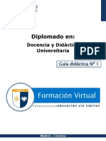 Guia Didactica 1-Docencia Universitaria