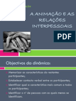 Animacao Relacoes Interpessoais