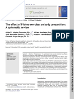The Effect of Pilates Exercises On Body Composition PDF