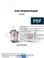 Prosedur Penggunaan Alat