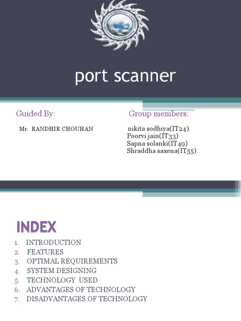 Overview of Port Scanner Technology | PDF | Network Socket ...